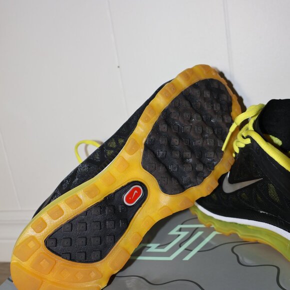 Nike Air Max Black Volt Running Sneakers – Men’s US 8.5 - Picture 7 of 8